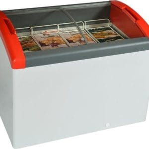 ZAMRZIVAČ SA ZAKRIVLJENIM STAKLENIM KLIZNIM POKLOPCEM NF 106